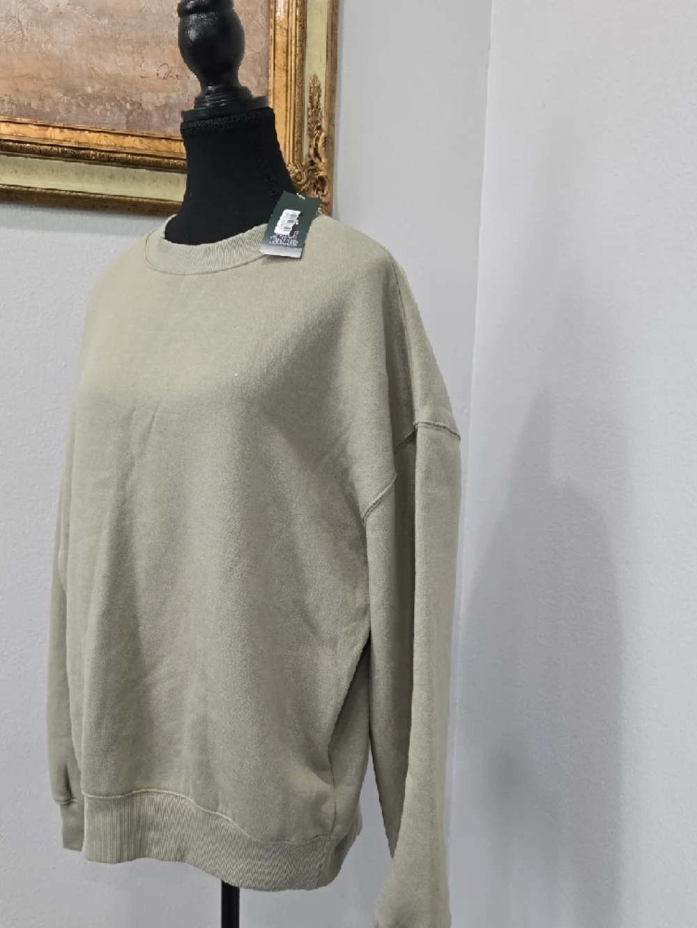 wild fable Women's Oversized Crewneck Sweater Size L